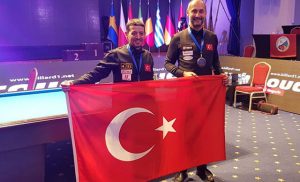 2021 Dünya Ferdi 3 Bant Bilardo Şampiyonası’nda Murat Naci Çoklu 2’nci oldu