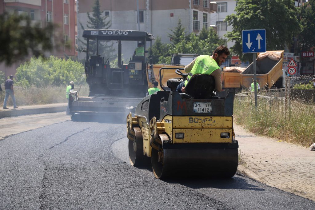 Kartal Belediyesi Asfalt Çalışmalarına Start Verdi.