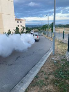 Dilovası Belediyesi, sivrisinek ve haşerelere savaş açtı