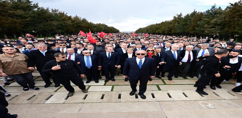 Memleket Partisi Genel Başkanı ve Cumhurbaşkanı Adayı Muharrem İnce, Anıtkabir’i Ziyaret Etti.