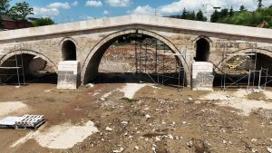 Tarihi Mimar Sinan Köprüsü Restorasyonunda Sona Doğru