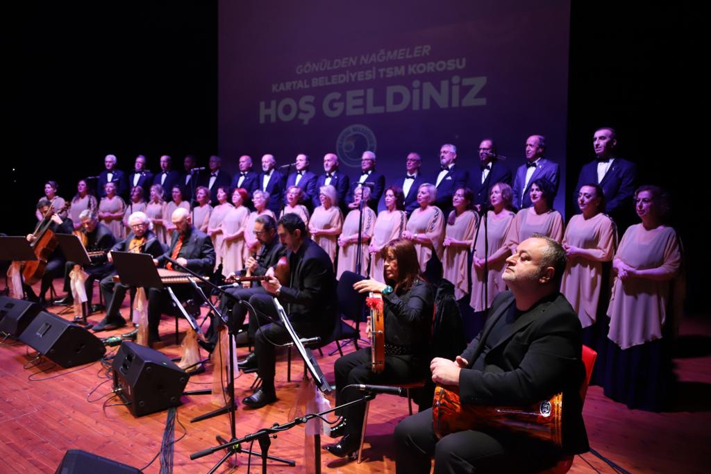 Kartal Belediyesi Türk Sanat Müziği Korosu’ndan Büyüleyen Konser