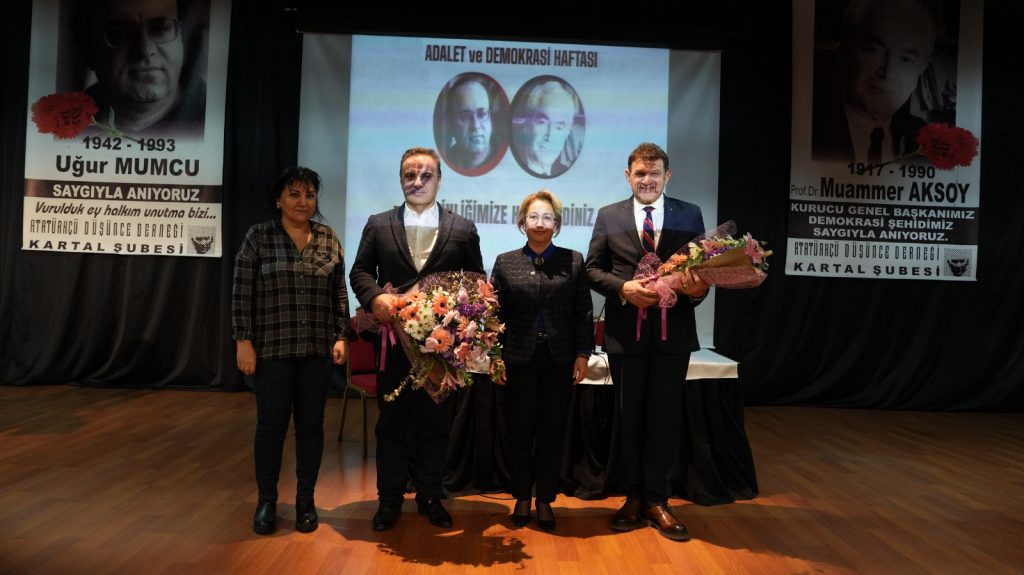 Prof. Dr. Muammer Aksoy ve Gazeteci Uğur Mumcu Kartal’da Anıldı