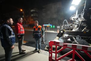 Başkan Gökhan Yüksel’den Gece Mesaisi