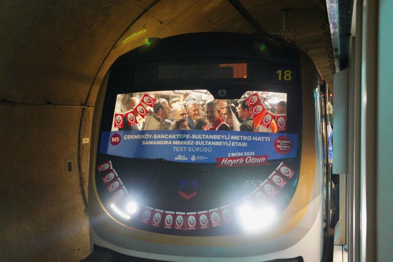 Çekmeköy–Sancaktepe-Sultanbeyli Metro Hattında İkinci Etap Test Sürüşü Yapıldı