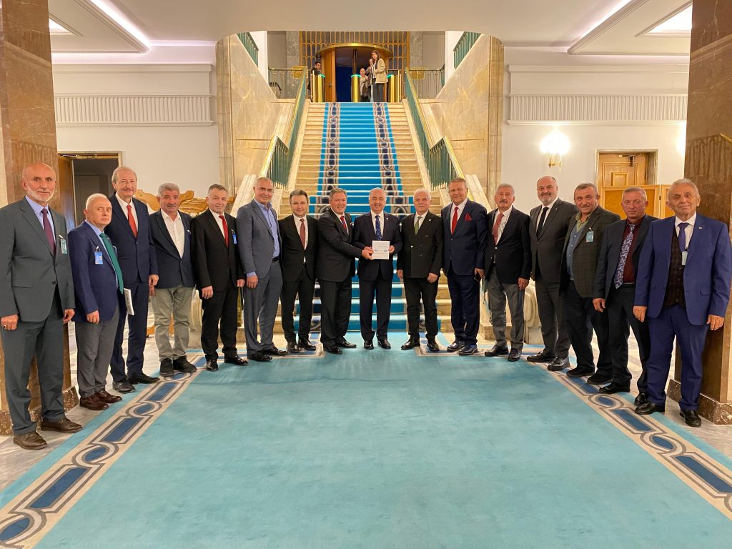 Oğuz Çepni Boyu Dernekleri Federasyonu’ndan TBMM Ziyareti