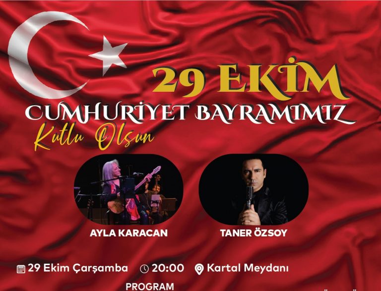 Cumhuriyet’in Işığı Kartal Meydanı’nda Parlayacak