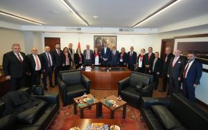 Kartallı Muhtarlardan Başkan Yüksel’e Ziyaret 