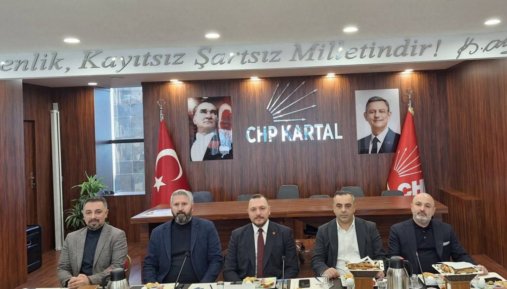 CHP Kartal İlçe Başkanlığı Basın Mensuplarını Yeni İlçe Binasında Ağırladı