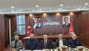 CHP Kartal İlçe Başkanlığı Basın Mensuplarını Yeni İlçe Binasında Ağırladı