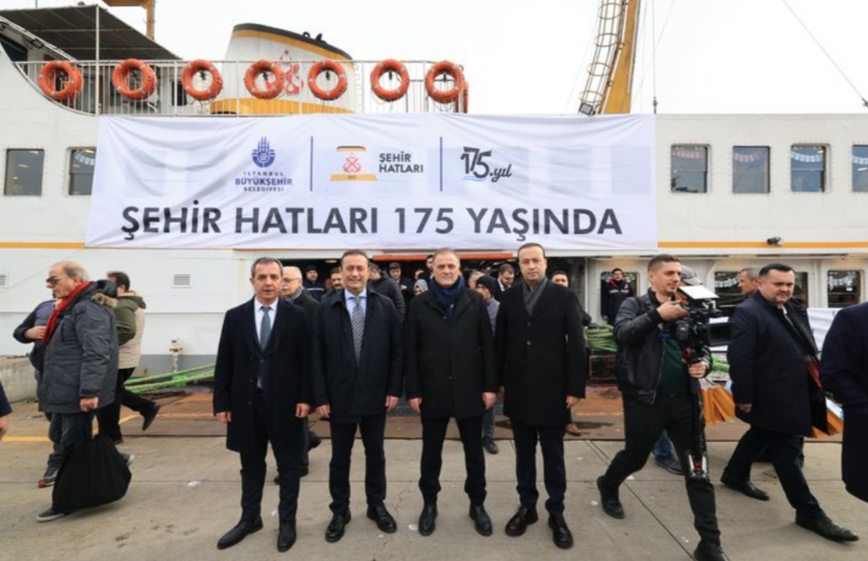 İstanbul’un Simgesi Şehir Hatları 175 Yaşını Kutladı