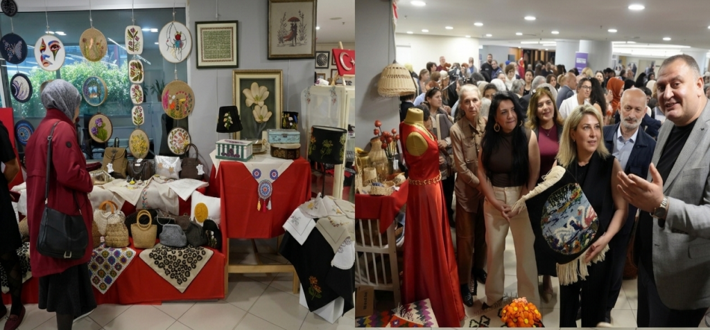 Kartallı Kadınların El Emeği Ürünleri Sergilendi