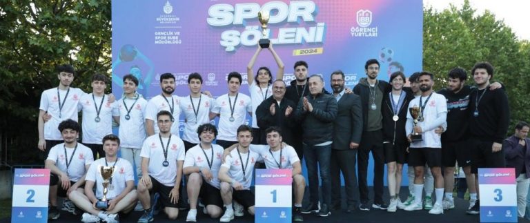 İBB Yurtlarının Öğrencileri Spor Şöleninde Buluştu!