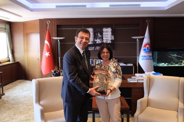 İmamoğlu’ndan Maltepe Belediye Başkanı Köymen’e Tebrik Ziyareti