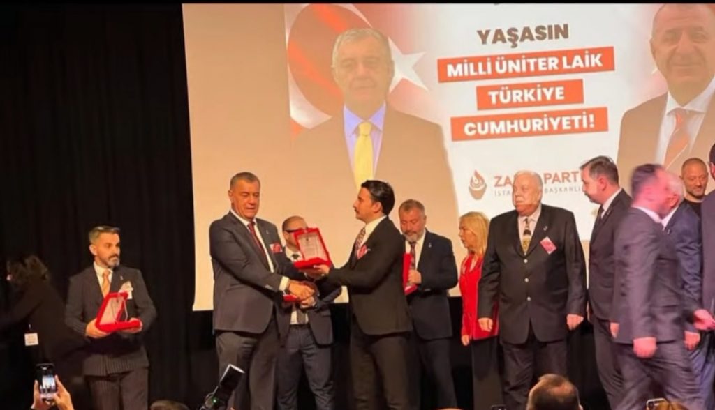 Zafer Partisi İstanbul İl Başkanlığı Kongresinde Hakan Akşit Güven Tazeledi