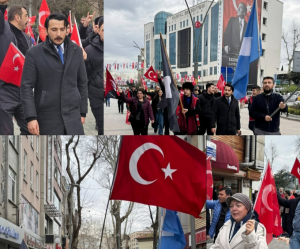 Zafer Partisi Kartal İlçe Başkanlığı, “Bayrağa Saygı Yürüyüşü” Düzenlendi