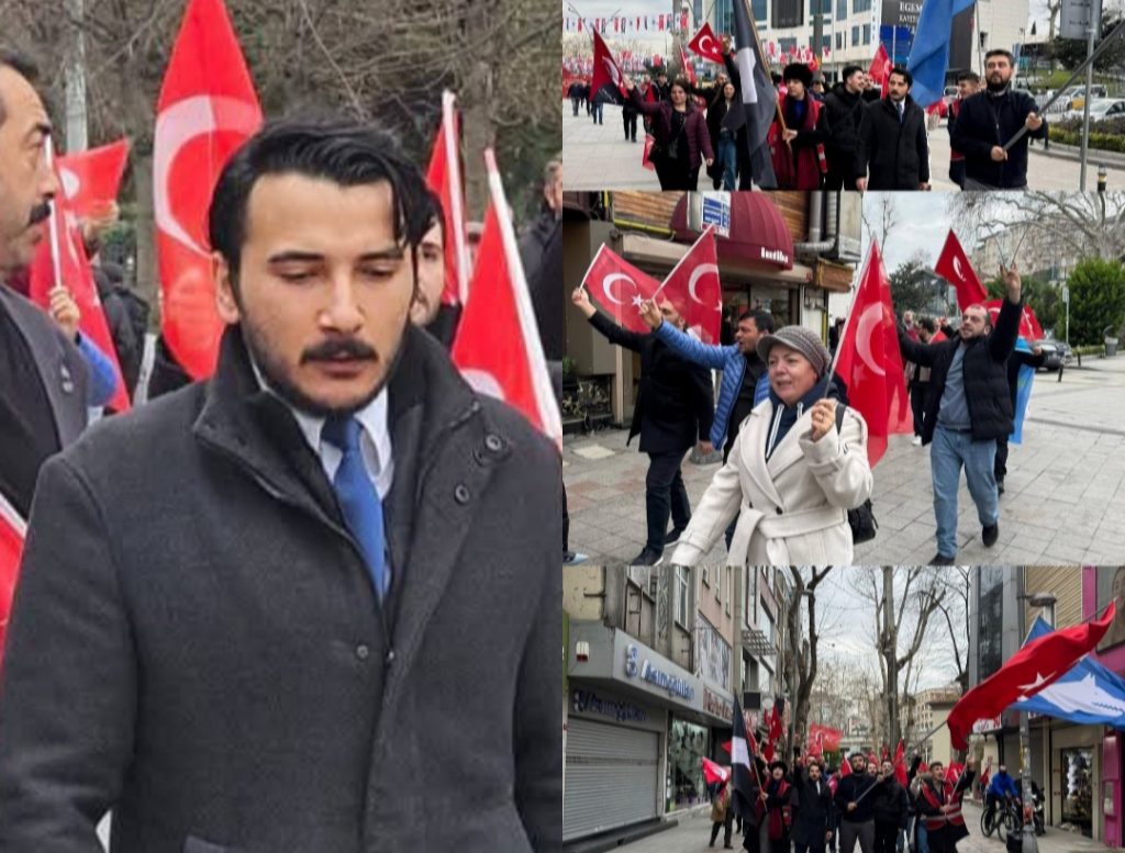 Zafer Partisi Kartal İlçe Başkanlığı, “Bayrağa Saygı Yürüyüşü” Düzenlendi