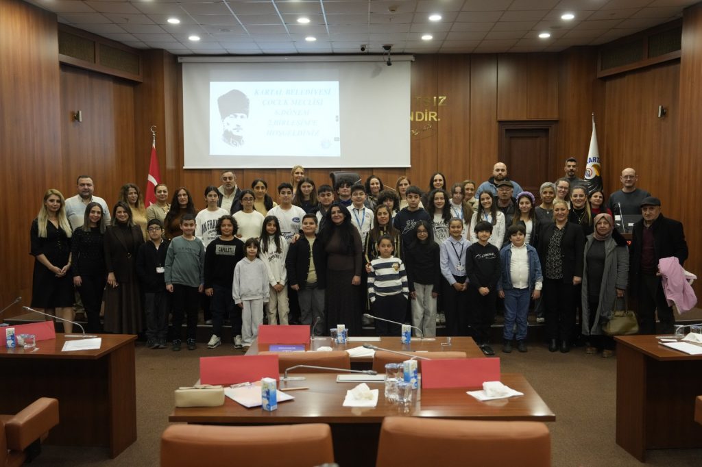 Kartal Belediyesi Çocuk Meclisi 6. Dönem 2. Birleşim Toplantısı Gerçekleştirildi