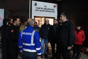 Kartal Belediyesi Kar Yağışına Karşı Teyakkuzda